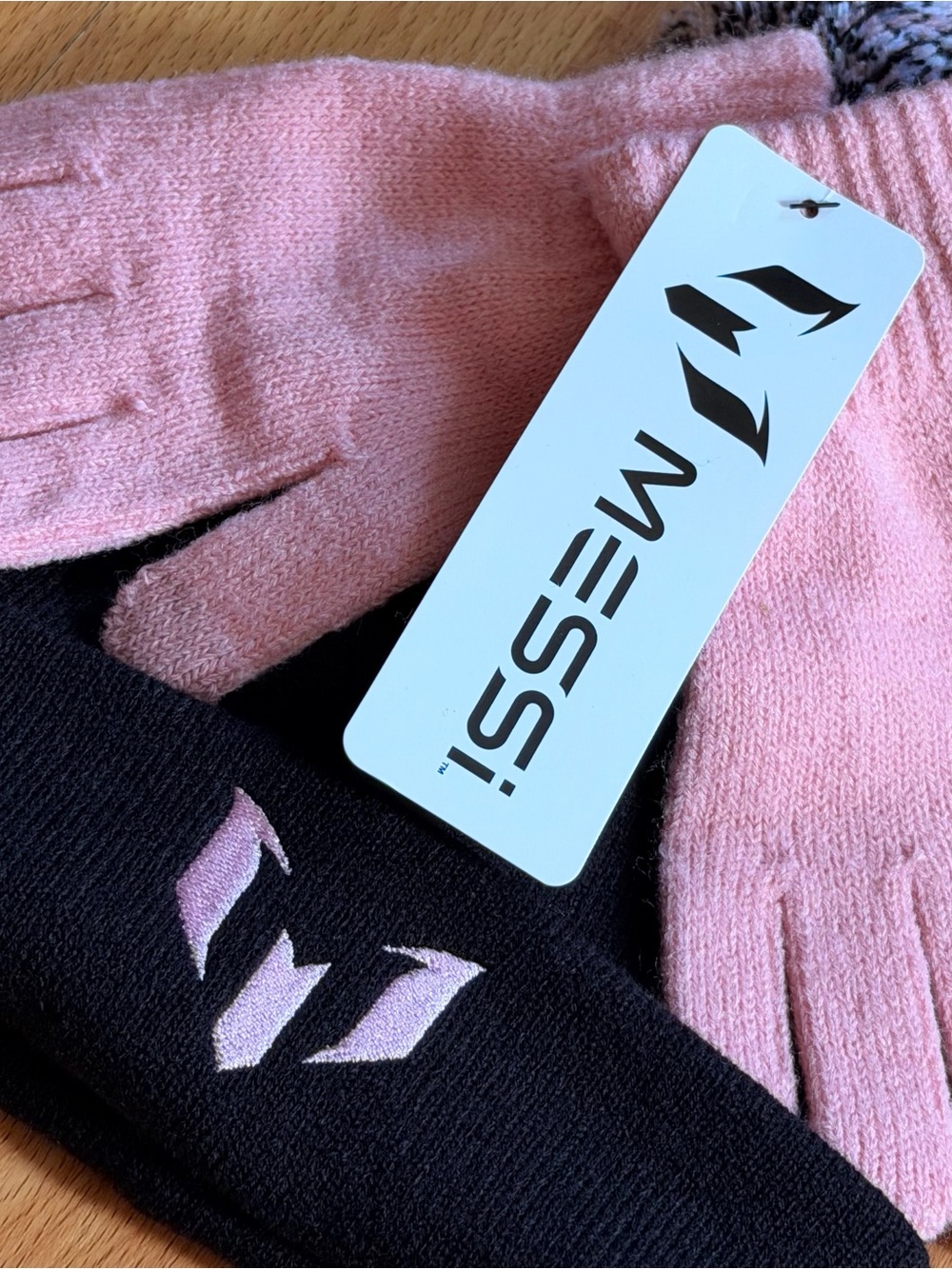Messi Boy’s Beanie Hat and Gloves Set.